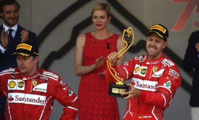 Ο οδηγός της Ferrari, Σεμπάστιαν Φέτελ κέρδισε στο Grand Prix του Μονακό ακολουθώντας στρατηγική μιας αλλαγής ultrasoft/supersoft όπως αναμένονταν. Ο νικητής έκανε μεγαλύτερο πρώτο μέρος και κινήθηκε ταχύτερα στο τέλος του, απ’ ότι ο έτερος οδηγός της Ferrari, Kimi Raikkonen που εκκίνησε από την pole και τερμάτισε δεύτερος. Την ίδια στρατηγική ‘overcut’ ακολούθησε και ο οδηγός της Red Bull, Daniel Ricciardo. Έτσι κέρδισε δυο θέσεις σε σχέση με την σειρά που εκκινούσε ανέβηκε τελικά στο βάθρο. Οι Jenson Button (McLaren) και Pascal Wehrlein (Sauber) επιχείρησαν αλλαγή στην αρχή ελπίζοντας να κερδίσουν θέσεις μετέπειτα. Οι περισσότεροι οδηγοί ακολούθησαν τακτική μια αλλαγής ελαστικών. Μερικοί όμως είχαν εναλλακτική προσέγγιση. Κατά τη διάρκεια της παρουσίας του αυτοκινήτου ασφαλείας 15 γύρους πριν το τέλος, ο οδηγός της Red Bull, Max Verstappen έκανε 2η αλλαγή και έβαλε ένα ακόμη σετ πάρα πολύ μαλακής γόμας σε μια προσπάθεια να περάσει τη Mercedes του Valtteri Bottas. Ο άλλος οδηγός της Mercedes, Lewis Hamilton εκκίνησε από την 13η θέση και συμπλήρωσε μεγάλη απόσταση στο πρώτο μέρος με την πάρα πολύ μαλακή γόμα. Τελικά τερμάτισε έβδομος. Κατεγράφησαν δυο κλαταρίσματα προς το τέλος του αγώνα λόγω προβλήματος στην πίστα στην έξοδο της στροφής 1. Αφήνοντας στην άκρη το κομμάτι κατά το οποίο, οδήγησε την κούρσα, το αυτοκίνητο ασφαλείας, ήταν ένα από τα ταχύτερα GP στην ιστορία του Moνακό. Ο ταχύτερος γύρος αγώνα που σημειώθηκε από τον οδηγό της Force India, Sergio Perez ήταν πάνω από 3 δευτερόλεπτα καλύτερος από την αντίστοιχη επίδοση του 2016. Η περσινή επίδοση είχε ήδη καταρριφθεί από τον 2ο κιόλας γύρο του φετινού αγώνα. MARIO ISOLA – ΕΠΙΚΕΦΑΛΗΣ ΑΓΩΝΩΝ ΑΥΤΟΚΙΝΗΤΟΥ “Μολονότι ήταν ξεκάθαρο ότι η στρατηγική της μιας αλλαγής θα ήταν η βέλτιστη, είδαμε μια ευρεία ποικιλία εναλλακτικών επιλογών όσον αφορά στο χρόνο πραγμάτωσης της αλλαγής. Όπως ήταν αναμενόμενο η φθορά και η πτώση στην απόδοση λόγω θερμικής καταπόνησης ήταν χαμηλές. Αυτό επέτρεψε την πραγματοποίηση μεγάλων αποστάσεων ακόμη και με την πάρα πολύ μαλακή γόμα, παρότι η θερμοκρασία οδοστρώματος στο Μονακό ήταν σχετικά υψηλή. Συγχαρητήρια στη Ferrari που πέτυχε ιστορικό 1-2 σε μια πολύ ιδιαίτερη διαδρομή”. ΚΑΛΥΤΕΡΟΣ ΧΡΟΝΟΣ ΑΝΑ ΓΟΜΑ - Raikkonen 1m15.527s Perez 1m14.820s - Ricciardo 1m15.756s Vettel 1m15.238s - Hamilton 1m15.825s Ricciardo 1m16.019s ΜΕΓΑΛΥΤΕΡΟ ΑΠΟΣΤΑΣΗ ΑΝΑ ΓΟΜΑ ΣΤΟΝ ΑΓΩΝΑ ΓΟΜΑ ΟΔΗΓΟΣ ΓΥΡΟΙ ΠΟΛΥ ΜΑΛΑΚΗ Perez 47 ΠΑΡΑ ΠΟΛΥ ΜΑΛΑΚΗ Wehrlein 56 ΜΕΤΡΗΤΗΣ ΑΛΗΘΕΙΑΣ Ο οδηγός της Ferrari, Sebastian Vettel κέρδισε τον αγώνα ακολουθώντας στρατηγική μιας αλλαγή όπως το περιμέναμε. Εκκίνησε με την πάρα πολύ μαλακή γόμα και σταμάτησε για να βάλει την πολύ μαλακή στον 39ο γύρο, 5 γύρους μετά τον έτερο οδηγό της Ferrari Kimi Raikkonen, ο οποίος είχε εκκινήσει από την pole.