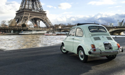 Fiat 500 Forever Young: Ταξίδι στον χρόνο με το Fiat 500 και προορισμό το Παρίσι