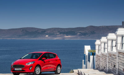 Το νέο Ford Fiesta “παρκάρει” στη Μαρίνα Φλοίσβου και στο The Mall Athens Το πιο τεχνολογικά προηγμένο αυτοκίνητο της κατηγορίας ανοίγει τις πόρτες του για το Ελληνικό κοινό σε δύο από τα πιο πολυσύχναστα και “in” σημεία της Αθήνας. Δείτε από κοντά το νέο Ford Fiesta στο ειδικά διαμορφωμένο περίπτερο της Ford στο The Mall Athens και στη Μαρίνα Φλοίσβου, όπου εκπαιδευμένο προσωπικό θα σας περιμένει για να σας ξεναγήσει σε όλες τις νέες τεχνολογίες του. Ζήστε έντονα την κάθε στιγμή, με το κορυφαίο ηχοσύστημα Bang & Olufsen, τα 8 χρόνια Εργοστασιακή Εγγύηση και την Προνομιακή Χρηματοδότηση του νέου Ford Fiesta! Μπορείτε να γιορτάσετε μαζί με τη Ford το λανσάρισμά του στην Ελληνική αγορά μέσα από την εκπομπή του RED FMH 96.3 με τους Τάκη Γιαννούτσο και Θοδωρή Βαμβακάρη, που θα μεταδοθεί ζωντανά από τη Μαρίνα Φλοίσβου αυτό το Σάββατο 15 Ιουλίου 2017 στις 20.00-22.00. Nέο Ford Fiesta, Feel. Every. Fiesta. Moment.!!! Περίπτερο Ford @ The Mall Athens: Αυτοκίνητα: Νέο Ford Fiesta / Ford Ka+ / Ford Kuga / Ford Focus Ώρες λειτουργίας: Δευτέρα-Παρασκευή 14:30-21:30 Σάββατο 12:00-20:00 Κυριακή 19:00-22:00 Περίπτερο Ford @ Μαρίνα Φλοίσβου: Αυτοκίνητα: Νέο Ford Fiesta / Ford Ka+ / Ford Kuga Ώρες λειτουργίας: Δευτέρα-Κυριακή 19:00-23:00