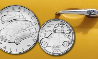 To Fiat 500 έγινε νόμισμα στην Ιταλία