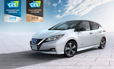 Το νέο Nissan LEAF κερδίζει το πρώτο του διεθνές βραβείο ! Το νέο Nissan LEAF έλαβε κορυφαία τιμητική διάκριση στην τελετή παρουσίασης του φετινού CES (Consumer Electronics Show), που διεξήχθη από την Ένωση Τεχνολογιών Καταναλωτών (CES). Με την ανακοίνωση των βραβευθέντων με το βραβείο καλύτερης καινοτομίας για το 2018, που συγκροτείται από ένα πλήθος εμπειρογνωμόνων της τεχνολογίας στη Νέα Υόρκη, το νέο, μηδενικών εκπομπών ρύπων Nissan LEAF, κέρδισε το πρώτο του σημαντικό διεθνές βραβείο. Φυσικά, η Nissan στοχεύει σε ακόμα περισσότερα στο μέλλον. Ως επιβεβαίωση της κορυφαίας επένδυσης της Nissan στην καινοτομία, το 100% ηλεκτροκίνητο Nissan LEAF, που μεταξύ άλλων διαθέτει τις τεχνολογίες ProPILOT και e-Pedal, έλαβε τις ακόλουθες τιμητικές διακρίσεις : • Βραβείο CES Best of Innovation, για τις τεχνολογίες ευφυΐας και αυτόνομης οδήγησης, • Τιμητικό Βραβείο CES για την τεχνολογία που προωθεί την προσπάθεια για έναν καλύτερο κόσμο. Κάθε χρόνο, η Ένωση Τεχνολογίας Καταναλωτών ανακοινώνει τους νικητές του θεσμού CES Best of Innovation, γεγονός που αποτελεί αναπόσπαστο κομμάτι της μεγάλης έκθεσης CES του Ιανουαρίου στο Λας Βέγκας. Για τον λόγο αυτό, η Nissan και η Ένωση θα βάλουν σε περίοπτη θέση ένα εκθεσιακό νέο Nissan LEAF, στη διοργάνωση του 2018. Το νέο Nissan LEAF προσφέρει ένα συναρπαστικό πακέτο καθημερινών χρήσιμων καινοτομιών και τεχνολογιών σε περισσότερους ανθρώπους, σε παγκόσμια κλίμακα, από ό, τι έχει κάνει οποιοδήποτε ηλεκτρικό όχημα πριν. Πρόσθετες δυνατότητες, όπως η τεχνολογία οχήματος-πλέγματος (V2G), θα επιτρέπουν στους ιδιοκτήτες του να διαχειρίζονται την ενέργεια στο σπίτι και στο αυτοκίνητο με τον πλέον βέλτιστο τρόπο. Το νέο Nissan LEAF διατίθεται προς πώληση στην Ιαπωνία, ενώ θα βρίσκεται στις εκθέσεις της Nissan στις Η.Π.Α. και τον Καναδά, στους επόμενους δύο μήνες. Στη Δυτική Ευρώπη η παραγωγή ξεκινάει τον ερχόμενο Δεκέμβριο, ενώ στην Ελλάδα θα είναι διαθέσιμο τον Μάιο του 2018. Αξίζει να σημειωθεί ότι η Nissan Νικ. Ι. Θεοχαράκης Α.Ε., θα έχει στο περίπτερό της στην Αυτοκίνηση 2017, το ολοκαίνουργιο Nissan LEAF, πραγματοποιώντας εκεί την πανελλαδική του πρεμιέρα ! Η Έκθεση Αυτοκίνηση 2017 ανοίγει τις πύλες της στις 11 Νοεμβρίου, στο πρώην δυτικό αεροδρόμιο του Ελληνικού / αίθουσα ξιφασκίας, όπου η Nissan θα δείξει μια συναρπαστική γκάμα μοντέλων, τόσο στο περίπτερό της, όσο και στον χώρο διεξαγωγής των test drives.