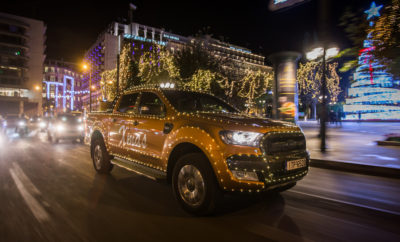 Το Ford Ranger «ντύθηκε» Άγιος Βασίλης