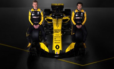 Αποκάλυψη για την R.S.18 Η Renault Sport Formula One Team, αποκαλύπτει το μονοθέσιό της για την αγωνιστική σαιζόν του 2018. Η Renault Sport Formula One Team, αποκάλυψε μέσω του διαδικτύου την R.S. 18, το μονοθέσιο με το οποίο η ομάδα θα συμμετέχει στο Παγκόσμιο Πρωτάθλημα της Formula 1 το 2018. Η R.S. 18 αποτελεί το τρίτο μονοθέσιο με το οποίο η ομάδα συμμετέχει στη Formula 1, μετά την επιστροφή της σε επίπεδο πλήρους εμπλοκής το 2016. Το νέο μονοθέσιο αποτελεί εξέλιξη των ιδεών που ανέπτυξε η ομάδα κατά την προηγούμενη αγωνιστική χρονιά και περιλαμβάνει εκτός των άλλων, νέο σύστημα ανάρτησης, καθώς και αναβαθμισμένη αεροδυναμική απόδοση. Παράλληλα η R.S. 18 εφοδιάζεται με το υποχρεωτικό σύστημα ασφάλειας Halo, καθώς και διαφοροποιήσεις στη μονάδα ισχύος ώστε να ακολουθεί τους νέους τεχνικούς κανονισμούς. Ο υπερτροφοδοτούμενος V6 κινητήρας εσωτερικής καύσης των 1.6 λίτρων της Renault έχει αναβαθμιστεί μέσω ενός εξαντλητικού προγράμματος δοκιμών στο δυναμόμετρο στη βάση της ομάδας στο Viry-Châtillon, έτσι ώστε να βελτιστοποιηθεί η απόδοσή του και παράλληλα η αντοχή του. Στόχος να είναι έτοιμος για τον περιορισμό στους 3 κινητήρες εσωτερικής καύσης (ICE) και τις δύο μονάδες παραγωγής ενέργειας MGU-K ανά χρονιά. Η R.S. 18 εξελίχθηκε σε συνεργασία των δύο εγκαταστάσεων της Renault Sport Formula One Team, στο Enstone της Αγγλίας και στο Viry της Γαλλίας. Οι εγκαταστάσεις στο Enstone αναβαθμίστηκαν σημαντικά τα τελευταία χρόνια με αλλαγές στην αεροδυναμική σήραγγα, τα εργαστήρια, το δυναμόμετρο συστημάτων μετάδοσης, αλλά και συνολικά το τμήμα σχεδιασμού. Αυτές οι αλλαγές έχουν αρχίσει ήδη να αποδίδουν με την ομάδα να κατακτά την 6η θέση στο Παγκόσμιο Πρωτάθλημα το 2017, σε σχέση με την 9η θέση του 2016. Οι δύο οδηγοί της ομάδας, Nico Hülkenberg και Carlos Sainz, θα οδηγήσουν για πρώτη φορά το νέο μονοθέσιο, με το οποίο θα συμμετέχουν στο πρωτάθλημα του 2018, στις δοκιμές που θα πραγματοποιηθούν στην πίστα της Βαρκελώνης. Τρίτος οδηγός της ομάδας θα είναι ο 23χρονος Βρετανο-κορεάτης Jack Aitken, ενώ τη θέση του δοκιμαστή θα έχει ο επίσης 23χρονος Ρώσος Artem Markelov. «Είμαστε μια ομάδα που αναπτυσσόμαστε. Έχουμε δύο ταλαντούχους οδηγούς που διψούν για αποτελέσματα, περισσότερο προσωπικό και η επένδυσή μας δείχνει να αποδίδει αφού μεταφράστηκε σε μια σημαντική άνοδο από την 9η στην 6η θέση.» Jerome Stroll, Πρόεδρος της Renault Sport Racing «Η περσινή χρονιά ήταν επιτυχημένη από πολλές απόψεις. Ήταν η 2η χρονιά που ενισχύσαμε την ομάδα μας και κάναμε ακόμα ένα βήμα ώστε να προετοιμαστούμε με βάση τους μακροπρόθεσμους στόχους που έχουμε για την παρουσία μας στη Formula 1. Έχουμε κάθε λόγο να είμαστε αισιόδοξοι για την φετινή χρονιά. Ο βασικός μας στόχος είναι να δείξουμε σταθερή βελτίωση σε κάθε επίπεδο και να το αποδείξουμε μέσα στην πίστα.» Cyril Abiteboul, Διευθύνων Σύμβουλος Renault Sport Racing «Είμαι πολύ ενθουσιασμένος για το ξεκίνημα της νέας χρονιάς. Παρακολούθησα την εξέλιξη της R.S. 18 στο Enstone και παράλληλα με τα ευχάριστα νέα που έχουμε από το Viry για την εξέλιξη της μονάδας ισχύος, είμαι σίγουρος πως όλα θα πάνε καλά. Θέλουμε να στηριχτούμε στην πολύ καλή βάση που χτίσαμε την προηγούμενη σαιζόν και έχω ένα καλό προαίσθημα ότι όλη η σκληρή δουλειά του χειμώνα θα αποδώσει. Ανυπομονώ να οδηγήσω το νέο μας μονοθέσιο.» Nico Hülkenberg «Δουλεύουμε κάθε μέρα και πιο σκληρά ώστε να συνεχίσουμε να βελτιωνόμαστε. Σίγουρα ο στόχος είναι να κάνουμε βήματα εμπρός. Είναι δύσκολο να προβλέψω πόσο μεγάλα θα είναι αυτά τα βήματα, όμως είμαι σίγουρος για τη σκληρή δουλειά όλης της ομάδας. Είμαι βέβαιος ότι θα είναι μια συναρπαστική χρονιά.» Carlos Sainz Πρώτος αγώνας της χρονιάς για το Παγκόσμιο Πρωτάθλημα της Formula 1 είναι το Grand Prix της Αυστραλίας στις 25 Μαρτίου.