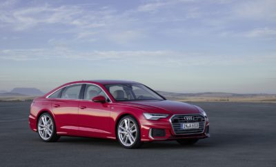 ΔΕΛΤΙΟ ΤΥΠΟΥ Αργυρούπολη, 2 Μαρτίου 2018 Νέο Audi A6: η Audi συρρίκνωσε το A8! • Με την παρουσίαση του νέου Α6, η Audi στοχεύει κατευθείαν στην κορυφή της κατηγορίας, μεταφέροντας αυτούσια όλη την τεχνολογία του Α8 στην κατηγορία Business • Νέα στάνταρντ οδηγικής απόλαυσης και άνεσης, με σύστημα δυναμικής τετραδιεύθυνσης • Το κορυφαίο στον κόσμο εσωτερικό με πλήρη ψηφιοποίηση όλων των συστημάτων μέσω δύο οθονών αφής στην κεντρική κονσόλα, που προσφέρουν απτική και ηχητική ανάδραση • Για πρώτη φορά στην κατηγορία mild-hybrid τεχνολογία σε όλη την γκάμα κινητήρων • Κορυφαία τεχνολογία LED φωτισμού απογειώνει ένα δυναμικό, σπορ design Παρουσιάζοντας την 8η γενιά του επιτυχημένου μεγάλου της σεντάν, η Audi κάνει προσιτή την τεχνολογία του Α8, της μεγάλης ναυαρχίδας και κορυφαίου τεχνολογικά σεντάν της, σε πιο ευρύ κοινό. Το ολοκαίνουργιο Audi A6 θέτει νέα στάνταρντς στην κατηγορία του, με κορυφαία τεχνολογία, από σύστημα δυναμικής τετραδιεύθυνσης έως mild-hybrid υλοποίηση, ενώ παράλληλα οι εκτεταμένες δυνατότητες διασύνδεσης και τα συστήματα ασφάλειας και υποβοήθησης που έχει στη διάθεσή του ο οδηγός, το τοποθετούν πολύ πάνω από οποιοδήποτε ανταγωνισμό. O εξωτερικός σχεδιασμός – κομψός και hi-tech Ακριβώς όπως τα A8 και A7 Sportback, έτσι και το A6 είναι ο εκφραστικός πρεσβευτής της νέας σχεδιαστικής γλώσσας της Audi. Με καθαρές επιφάνειες, έντονες γωνίες και εντυπωσιακές γραμμές, το νέο business sedan κάνει σαφή το χαρακτήρα του: σπορ κομψότητα, υψηλή τεχνολογία και σοφιστικέ παρουσία. Το εξωτερικό του ξεχωρίζει με τις ισορροπημένες αναλογίες του: μακρύ καπό, μεγάλο μεταξόνιο και μικροί πρόβολοι. Η φαρδιά, επιβλητική Singleframe μάσκα, οι ιδιαίτεροι προβολείς και οι δυναμικές εισαγωγές αέρα αποπνέουν σπορ χαρακτήρα. Στο προφίλ, οι τρεις έντονες γραμμές μειώνουν οπτικά το ύψος του αυτοκινήτου, ενώ οι τονισμένοι θόλοι των τροχών είναι μια σαφής αναφορά στα γονίδια του Audi quattro. Τετραδιεύθυνση – αμεσότητα ενός σπορ μοντέλου με ευελιξία ενός μικρού αυτοκινήτου Το νέο Audi A6 είναι εμφανώς πιο σπορ σε σχέση με τον προκάτοχό του - κυρίως χάρη σε καινοτόμες λύσεις για την ανάρτησή του. Είναι το μοναδικό μοντέλο στην κατηγορία του με σύστημα τετραδιεύθυνσης, κάτι που το καθιστά ευέλικτο στην πόλη, άμεσο σε επαρχιακούς δρόμους, σταθερό και επιβλητικό στον αυτοκινητόδρομο. Η δεδομένη σπορ σχέση του στάνταρ ενεργητικού συστήματος διεύθυνσης γίνεται ακόμα πιο άμεση όσο αυξάνεται η γωνία του τιμονιού, ενώ η νέα ανάρτηση εξασφαλίζει μια πιο άμεση και ακριβή πληροφόρηση από το δρόμο. Λειτουργικό σύστημα ΜΜΙ με υποστήριξη αφής - προσαρμόσιμο και διαισθητικό Το νέο Α6 διαθέτει το πιο σύγχρονο και πλήρως ψηφιοποιημένο εσωτερικό στην κατηγορία. Με δύο οθόνες αφής, που αναβαθμίζουν το λειτουργικό σύστημα MMI, καθιστώντας το ότι πιο σύγχρονο και άμεσο στην επικοινωνία οδηγού – αυτοκινήτου. Το αυτοκίνητο διαθέτει δύο οθόνες στην κεντρική κονσόλα, με τον οδηγό να χειρίζεται το σύστημα infotainment μέσω της πάνω οθόνης, ενώ η κάτω χρησιμοποιείται για το σύστημα κλιματισμού, την εισαγωγή κειμένου και τις λειτουργίες άνεσης. Το λειτουργικό σύστημα αφής MMI με απτική και ηχητική ανάδραση διαθέτει μια πρωτοποριακή λειτουργία: οι χρήστες ακούν και νιώθουν ένα «κλικ» ως επιβεβαίωση μόλις τα δάχτυλά τους ενεργοποιήσουν μια λειτουργία. Με πολλές, έξυπνες επιλογές εξατομίκευσης, το αυτοκίνητο προσαρμόζεται απόλυτα στον οδηγό. Τα προκαθορισμένα μπουτόν των συνηθέστερων λειτουργιών αποτελούν την ιδανική βάση για εξατομικευμένες επιλογές και για ευκολία στη χρήση. Μέχρι και 7 διαφορετικοί οδηγοί μπορούν να αποθηκεύσουν τις μεμονωμένες προτιμήσεις τους σε ισάριθμα προφίλ χρηστών, έχοντας τη δυνατότητα να ρυθμίσουν μέχρι και 400 παραμέτρους. Ήπια υβριδική (Mild-hybrid) τεχνολογία - όλοι οι κινητήρες με ηλεκτρική υποβοήθηση Όλοι οι κινητήρες του νέου A6 διαθέτουν τη νέα ήπια υβριδική (mild-hybrid) τεχνολογία της Audi, στην οποία μια γεννήτρια με ιμάντα στη μίζα (belt alternator starter - BAS) συνδυάζεται με μια μπαταρία ιόντων λιθίου. Το Audi A6 μπορεί να ρολάρει με τον κινητήρα απενεργοποιημένο (coasting) με ταχύτητες μεταξύ 55-160 χλμ./ώρα. Η λειτουργία start-stop ενεργοποιείται με ταχύτητες έως 22 χλμ./ώρα, ενώ, επιπλέον, ο κινητήρας τίθεται εκ νέου σε λειτουργία μόλις μετακινηθεί το αυτοκίνητο εμπρός από το A6. Κατά την επιβράδυνση το BAS μπορεί να ανακτήσει ενέργεια μέχρι και 12 kW. Στην πράξη η MHEV, η ήπια υβριδική τεχνολογία μπορεί να μειώσει την κατανάλωση καυσίμου μέχρι και κατά 0,7 λίτρα/100 χλμ.. MMI navigation plus και Audi connect – ακόμα μεγαλύτερη άνεση στην business κατηγορία Το νέο Audi A6 διαθέτει μια μεγάλη γκάμα λύσεων διασύνδεσης για κορυφαία ασφάλεια, άνεση και εξατομίκευση. Ο στάνταρ εξοπλισμός του περιλαμβάνει το MMI navigation, ενώ προαιρετικά διατίθεται το MMI navigation plus. Tο κορυφαίο στοιχείο μετάδοσης δεδομένων χρησιμοποιεί το καινούργιο Standard LTE Advanced. To MMI navigation plus διαθέτει επίσης και σειρά νέων δυνατοτήτων πλοήγησης. Μεταξύ αυτών μια λειτουργία αυτοεκμάθησης, η οποία βασίζεται στις διαδρομές που πραγματοποιούνται και από τις οποίες προκύπτουν έξυπνες προτάσεις πλήγησης. Η πλοήγηση γίνεται online μέσω των servers της HERE, οι οποίοι λαμβάνουν υπόψη τους τις κυκλοφοριακές συνθήκες σε ολόκληρη την περιοχή κίνησης του Α6. Συστήματα υποβοήθησης οδηγού Το νέο Audi A6 με νέα και εξελιγμένα συστήματα υποβοήθησης οδηγού θέτει νέα στάνταρ στην premium κατηγορία. Αυτά περιλαμβάνουν τα ParkPilot και GaragePilot, τα σύστημα αυτόματης στάθμευσης σε εξωτερικούς και στεγασμένους χώρους αντίστοιχα, που βάζουν και βγάζουν αυτόματα τη λιμουζίνα από θέσεις στάθμευσης και γκαράζ. Ο οδηγός μπορεί να αποβιβαστεί και στη συνέχεια να ενεργοποιήσει και να παρακολουθεί την όλη διαδικασία χρησιμοποιώντας την εφαρμογή myAudi app στο smartphone του. Τα δύο αυτά συστήματα αποτελούν μέρος του πακέτου Park assist, ενός από τα τρία πακέτα συστημάτων υποβοήθησης. Το City Assist με τη σειρά του περιλαμβάνει συστήματα όπως την καινούργια υποβοήθηση διασταυρώσεων. Το Tour assist διαθέτει την ενεργή υποβοήθηση κίνησης, στην οποία το προσαρμοζόμενο cruise control (Adaptive Cruise Control) συνδυάζεται με απαλές παρεμβάσεις στο σύστημα διεύθυνσης προκειμένου το νέο A6 να παραμένει στη λωρίδα του. Αμάξωμα και διαστάσεις - ακόμα περισσότερος χώρος για τα πόδια Το αμάξωμα το νέου Audi εντυπωσιάζει τόσο εξωτερικά όσο και εσωτερικά. Στο εξωτερικό, η εξελιγμένη αεροδυναμική του: με έναν ελάχιστο συντελεστή οπισθέλκουσας 0,24 και χάρη στην εξελιγμένη αέρο-ακουστική του, το πολυτελές σεντάν παραμένει εξαιρετικά ήσυχο, ακόμα και στις μεγάλες ταχύτητες. Εσωτερικά, το νέο Audi Α6 είναι ακόμα πιο μεγάλο σε σχέση με το μοντέλο που αντικαθιστά. Ο χώρος για τα πόδια όσων κάθονται στο πίσω κάθισμα ξεπερνά αυτόν των βασικών ανταγωνιστών του. Οι χώροι για τα κεφάλια αλλά και τους ώμους τόσο μπροστά όσο και πίσω είναι επίσης μεγαλύτεροι σε σχέση με το προηγούμενο μοντέλο. Η θύρα του πορτμπαγκάζ μπορεί να ανοίγει και ηλεκτρικά με την κίνηση του ποδιού. Κινητήρια συστήματα Στην έναρξη της διάθεσής του στις ευρωπαϊκές αγορές η Audi θα προσφέρει το νέο A6 με δύο πανίσχυρους αλλά μεταξένιους κινητήρες - έναν TFSI κι έναν TDI. Η μονάδα βενζίνης είναι ένας 3.0 TFSI turbo V6 των 250 kW (340 ίπποι) και 500 Nm, που επιταχύνει το business sedan από τα 0 έως τα 100 χλμ./ώρα σε 5,1 δεύτερα, ενώ η τελική ταχύτητα περιορίζεται ηλεκτρονικά 250 χλμ./ώρα (κατανάλωση καυσίμου, μικτός κύκλος σε λίτρα/100 χλμ.: 6,7 – 7,1, εκπομπές CO2 μικτός κύκλος σε γρμ./χλμ.: 151 – 161). Ο πετρελαιοκινητήρας 3.0 TDI των 210 kW (286 ίπποι) και 620 Nm εξασφαλίζει παραπλήσιες επιδόσεις (κατανάλωση καυσίμου, μικτός κύκλος σε λίτρα/100 χλμ.: 5,5 – 5,8, εκπομπές CO2 μικτός κύκλος σε γρμ./χλμ.: 142 – 150) Σχεδίαση προβολέων – η υψηλή τεχνολογία στο φωτισμό Ο σχεδιασμός των προβολέων δίνει έμφαση στην υψηλή τεχνολογία που διαθέτει το νέο Α6. H Audi παρέχει τρεις διαφορετικές τεχνολογίες προβολέων. Στην κορυφαία, HD Matrix LED, πέντε οριζόντιες γραμμές διαμορφώνουν τα φώτα ημέρας που αποτελούν τη φωτεινή υπογραφή του μοντέλου και τονίζουν το πλάτος του εμπρός του μέρους. Πάνω από αυτά τα φωτεινά στοιχεία θυμίζουν κόρες ματιών. Προαιρετικά η οπτική ταυτότητα του πίσω μέρους αποτελείται από μια οριζόντια γραμμή και 9 κάθετα στοιχεία για κάθε φως, ενώ τα φώτα των φρένων καλύπτουν το χώρο ανάμεσά τους. Τα δυναμικά φλας περιλαμβάνονται στην κορυφαία εκδοχή, ενώ όταν οι πόρτες ξεκλειδώνουν και κλειδώνουν οι λειτουργίες coming και leaving home αντίστοιχα ενεργοποιούν το συνδυασμό του design και την υψηλή τεχνολογία που είναι το χαρακτηριστικό της Audi. Για τον εσωτερικό φωτισμό είναι διαθέσιμα δύο πακέτα, το ambient lighting package και το contour ambient lighting package. Το εσωτερικό - φουτουριστικός σχεδιασμός Tο εσωτερικό του νέου A6 χαρακτηρίζεται από έναν black-panel σχεδιασμό, ο οποίος εκφράζει την τεχνολογική υπόσταση και τον ψηφιακό χαρακτήρα του business sedan. O κομψός σχεδιασμός του πίνακα οργάνων και η συνεχής οριζόντια γραμμή δημιουργούν μια αίσθηση άπλετου χώρου. Η κεντρική κονσόλα στο νέο Audi A6 έχει προσανατολισμό προς τον οδηγό κάτι που ισχύει και για την οθόνη του συστήματος MMI. Η Black Panel σχεδίασή της, την κάνει σχεδόν αόρατη όταν είναι εκτός λειτουργίας. Το νέο Audi Α6 είναι εδώ – τα δεδομένα της κατηγορίας μόλις άλλαξαν. ΣΥΝΗΜΜΕΝΑ: Φωτογραφίες (8) σε υψηλή ανάλυση. Για περισσότερες πληροφορίες: Νίκος Μαρτίνος, 2109981119, 6978332119, marnik@kosmocar.gr