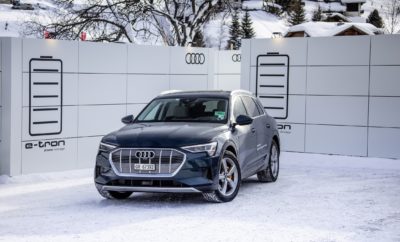 Το Audi e-tron πρωταγωνιστεί στο Παγκόσμιο Οικονομικό Φόρουμ του Νταβός