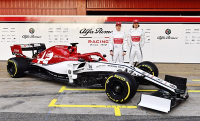 Σήμερα το πρωί, λίγη ώρα πριν ξεκινήσουν οι επίσημες δοκιμές για τη νέα χρονιά, η Alfa Romeo Racing παρουσίασε την C38. Η Alfa Romeo Racing, παρουσίασε το πρωί της Δευτέρας 18 Φεβρουαρίου το μονοθέσιο με το οποίο θα αγωνιστεί στο Παγκόσμιο Πρωτάθλημα της Formula 1 του 2019. Οι αλλαγές σε σχέση με το 2018 είναι πολλές και η ομάδα στοχεύει να έχει μια δυναμική παρουσία στην κορυφαία μορφή του μηχανοκίνητου αθλητισμού. Νέο Όνομα: Η Alfa Romeo Sauber F1 Team πλέον ονομάζεται Alfa Romeo Racing. Η δομή και το ιδιοκτησιακό καθεστώς παραμένουν αμετάβλητα Νέοι οδηγοί: Kimi Räikkönen και Antonio Giovinazzi. Οι «Iceman» και «Giovi». Χάρη και στη νέα ονομασία της ομάδας, ο Φινλανδός οδηγός θα οδηγεί την «Stelvio» με τον αριθμό 7, ενώ ο Ιταλός την «Giulia» με τον αριθμό 99. Νέα εμφάνιση: Τα χρώματα του μονοθεσίου είναι ακόμα πιο εντυπωσιακά, συνδυάζοντας το κλασσικό μπλε-άσπρο της Sauber, με το κόκκινο που χαρακτηρίζει μία από τις πιο ιστορικές εταιρείες στον χώρο των αγώνων, την Alfa Romeo. Νέοι χορηγοί: Μία σειρά νέων συνεργατών θα υποστηρίξουν την ομάδα, για την οποία το 2019 σηματοδοτεί μία νέα εποχή στην ιστορία της. Νέοι τεχνικοί κανονισμοί: Ο επικεφαλής της ομάδας Frédéric Vasseur και ο τεχνικός διευθυντής Simone Resta δεν έδωσαν λεπτομέρειες, όμως το σίγουρο είναι ότι χρησιμοποίησαν τους μήνες που πέρασαν για τη δημιουργία και εξέλιξη νέων ιδεών, παρά για σκι στις Άλπεις. Frédéric Vasseur, Επικεφαλής της Alfa Romeo Racing και CEO της Sauber Motorsport AG: «Είμαστε περήφανοι που παρουσιάζουμε την Alfa Romeo Racing C38 - ένα μονοθέσιο που είναι αποτέλεσμα σκληρής δουλειάς απ' όλα τα μέλη της ομάδας, στη βάση μας στην Ελβετία, αλλά και στην πίστα. Τα νέα χρώματα είναι ακόμα πιο δυναμικά, ενώ χαιρόμαστε που καλωσορίζουμε τα λογότυπα των νέων υποστηρικτών μας που ενισχύουν την προσπάθεια μας. Θα ήθελα να ευχαριστήσω όσους εργάστηκαν για να δημιουργηθεί το μονοθέσιο. Τους ευχαριστώ για τη δημιουργικότητα και τον ενθουσιασμό τους, για την αποστολή της ομάδας μας και το σπορ. Ανυπομονούμε να συνεχίσουμε την πρόοδο και να φέρουμε καλά αποτελέσματα στη μάχη του νέου πρωταθλήματος.» Simone Resta, Τεχνικός Διευθυντής Alfa Romeo Racing: «Από τη στιγμή που εντάχθηκα στην ομάδα την προηγούμενη χρονιά, είδα να παρουσιάζουμε πρόοδο σε όλα τα επίπεδα και είμαι πολύ χαρούμενος που βλέπω σήμερα το αποτέλεσμα αυτής της σκληρής δουλειάς, τη νέα Alfa Romeo Racing C38. Όλα τα τμήματα συνεργάστηκαν άψογα και όλη η ομάδα κινήθηκε στην ίδια κατεύθυνση. Έχουμε θέσει φιλόδοξους στόχους για αυτή τη χρονιά, η οποία φέρνει μεγάλες αλλαγές στους κανονισμούς, κυρίως όσον αφορά στον τομέα της αεροδυναμικής. Έχουμε δύο εξαιρετικούς οδηγούς και ανυπομονούμε για τα σχόλια και τις παρατηρήσεις τους.» Kimi Räikkönen (μονοθέσιο Νο 7): «Το μονοθέσιο δείχνει πάρα πολύ ωραίο. Τα χρώματα είναι όμορφα και πολλοί νέοι χορηγοί έρχονται να υποστηρίξουν την ομάδα και τους ευχαριστούμε για την εμπιστοσύνη τους. Ανυπομονώ να βρεθώ στην πίστα και να μάθω περισσότερα για την C38 κατά τη διάρκεια των δύο εβδομάδων που διαρκούν οι δοκιμές.» Antonio Giovinazzi (μονοθέσιο Νο 99): «Νομίζω πως είναι ένα όμορφο μονοθέσιο με όμορφους και καθαρούς χρωματισμούς. Είναι το πρώτο μου μονοθέσιο της Formula 1 με το οποίο συμμετέχω στο πρωτάθλημα και έτσι είναι πολύ ιδιαίτερο για εμένα. Έχουμε πολλούς νέους χορηγούς και είμαστε ευγνώμονες για την εμπιστοσύνη που δείχνουν στην ομάδα μας. Ανυπομονώ αυτή την εβδομάδα να βρεθώ για πρώτη φορά στο τιμόνι της C38».