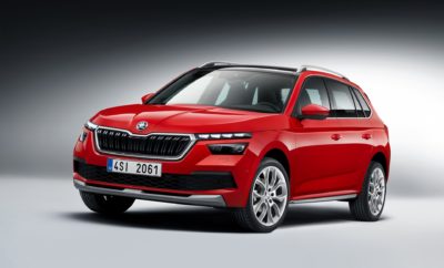 • Η SKODA παρουσιάζει το νέο μέλος στη γκάμα των SUV της • Το νέο SKODA KAMIQ συνδυάζει τα προτερήματα ενός SUV με την ευελιξία ενός compact μοντέλου • Πρεμιέρα του νέου SKODA KAMIQ στο Σαλόνι Αυτοκινήτου της Γενεύης την επόμενη εβδομάδα Η SKODA αποκάλυψε το ολοκαίνουργιο KAMIQ, το πολυαναμενόμενο compact SUV της. Το KAMIQ συνδυάζει τα προτερήματα ενός SUV, όπως μεγαλύτερη απόσταση από το έδαφος και πιο ψηλά τοποθετημένη θέση οδήγησης, με την ευελιξία που χαρακτηρίζει ένα μοντέλο compact διαστάσεων. Με εκφραστικό, σύγχρονο design, κορυφαία συστήματα υποβοήθησης οδηγού και ασφάλειας, υποδειγματικό επίπεδο συνδεσιμότητας και state-of-the-art infotainment, παράλληλα με άφθονους χώρους, το νέο KAMIQ θα ικανοποιήσει το ίδιο άνετα τις ανάγκες μιας οικογένειας ή ένα πιο ενεργό lifestyle, τόσο μέσα όσο και έξω από την πόλη. Το KAMIQ φιλοδοξεί να έχει την ίδια πετυχημένη εμπορική καριέρα όπως τα μεγαλύτερα “αδέρφια” του, KAROQ και KODIAQ. Το design του KAMIQ είναι ξεχωριστό, με λεπτομέρειες που τονίζουν έναν περιπετειώδη, off-road χαρακτήρα. Φαρδιά γρίλια εμπρός, με έντονες ακμές και ένα δυναμικό spoiler να κυριαρχεί. Το KAMIQ είναι το πρώτο μοντέλο της SKODA με δυναμικούς δείκτες πορείας εμπρός και πίσω και διαιρούμενους προβολείς LED, με φώτα ημέρας που στη full-LED έκδοση μοιάζουν με τέσσερα πολύτιμα πετράδια. Στο πλάι, εντυπωσιάζει το ιδιαίτερα αρμονικό design που συνδυάζεται με μεγάλους τροχούς 16 έως 18 ιντσών και αυξημένη – 37 χιλιοστά μεγαλύτερη από αυτήν του SCALA – απόσταση από το έδαφος. Πίσω, τα χαρακτηριστικά φωτιστικά σχήματος C υπογραμμίζουν ότι και το KAMIQ ανήκει στην οικογένεια SUV της SKODA. Χτισμένο στην πλατφόρμα MQB του Group, το νέο compact SUV έχει μήκος μόλις 4,241 μ., πλάτος 1,793 μ. και ύψος 1,531 μ. Το μακρύ μεταξόνιο των 2,651 μ. εγγυάται άφθονους χώρους για πέντε επιβάτες και τις αποσκευές τους. Ο χώρος αποσκευών των 400 λίτρων αυξάνεται στα 1.395 όταν πέσουν τα πίσω καθίσματα. Το αναδιπλούμενο κάθισμα συνοδηγού δίνει τη δυνατότητα μεταφοράς αντικειμένων έως και 2,447 μέτρων. Μια πληθώρα κινητήριων συστημάτων εξασφαλίζει στο KAMIQ δυναμική και οικονομική οδήγηση. Τεχνολογία άμεσου ψεκασμού συνδυάζεται με υπερτροφοδότηση, ανάκτηση ενέργειας κατά την πέδηση με Start/Stop, την ίδια στιγμή που πληρούνται οι αυστηρές προδιαγραφές ρύπων Euro 6d-TEMP. Η γκάμα στη βενζίνη ξεκινά από τους τρεις κυλίνδρους, το 1.0 λίτρο, το 5-ταχυτο μηχανικό κιβώτιο και τους 95 ίππους και φτάνει στους τέσσερις κυλίνδρους του κινητήρα 1.5 λίτρου με τους 150 ίππους και το 6-τάχυτο μηχανικό ή 7-τάχυτο αυτόματο DSG κιβώτιο ταχυτήτων. Διαθέσιμη και έκδοση πετρελαιοκινητήρα, 1.6 λίτρου με 6-τάχυτο μηχανικό ή 7-τάχυτο αυτόματο DSG κιβώτιο και 250 Nm ροπής. Όσον αφορά στα συστήματα υποβοήθησης οδηγού και ασφάλειας, η φιλοσοφία της SKODA ήταν ξεκάθαρη: υιοθέτηση στο KAMIQ όλων των συστημάτων που προσφέρει η μάρκα στα μεγαλύτερα SUV της και που εξασφαλίζουν κορυφαία ενεργητική και παθητική ασφάλεια. Στο βασικό εξοπλισμό ανήκουν τα Front Assist (με City Emergency Brake και Predictive Pedestrian Protection) και Lane Assist για αποφυγή εμπρόσθιων συγκρούσεων και διατήρηση της λωρίδας κυκλοφορίας αντίστοιχα. To Adaptive Cruise Control και το Driver Alert Fatigue σε συνδυασμό με την ύπαρξη εννέα αερόσακων (συμπεριλαμβανομένου γονάτου για τον οδηγό και πλευρικούς για τους πίσω επιβάτες), δίνουν μία σαφή ένδειξη του κορυφαίου επιπέδου ασφάλειας που παρέχει το KAMIQ σε οδηγό και επιβάτες. Αντίστοιχη ήταν η φροντίδα των μηχανικών της SKODA για τη συνδεσιμότητα και το infotainment που προσφέρει το KAMIQ. Οδηγός και επιβάτες μπορούν να είναι διαρκώς συνδεδεμένοι, να απολαμβάνουν κορυφαίας πιστότητας μουσική από το ηχοσύστημα 10 ηχείων και 405 Watts, την ίδια στιγμή που χειρίζονται τα πάντα από έγχρωμες οθόνες αφής διάστασης έως και 9,25”. Σε συνδυασμό με τον ψηφιακό πίνακα οργάνων των 10,25”, οδηγός και επιβάτες απολαμβάνουν ένα κορυφαίας ποιότητας hi-tech περιβάλλον στο εσωτερικό. Η παγκόσμια πρεμιέρα του SKODA KAMIQ θα γίνει στο Σαλόνι Αυτοκινήτου της Γενεύης, το οποίο διοργανώνεται από τις 5 έως και τις 17 Μαρτίου 2019.