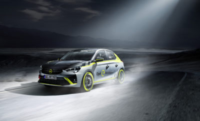Η Opel παρουσιάζει το νέο Corsa-e Rally στον τελικό του Γερμανικού Πρωταθλήματος Ράλλυ