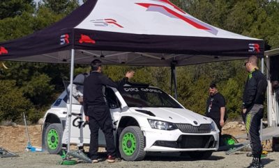 το νεοαποκτηθέν Skoda Fabia R5