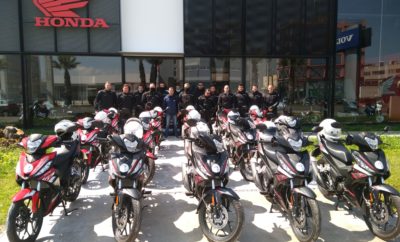 15 καινούργια δίκυκλα Honda Supra GTR150, προς αξιοποίησή τους από την Δημοτική Αστυνομία